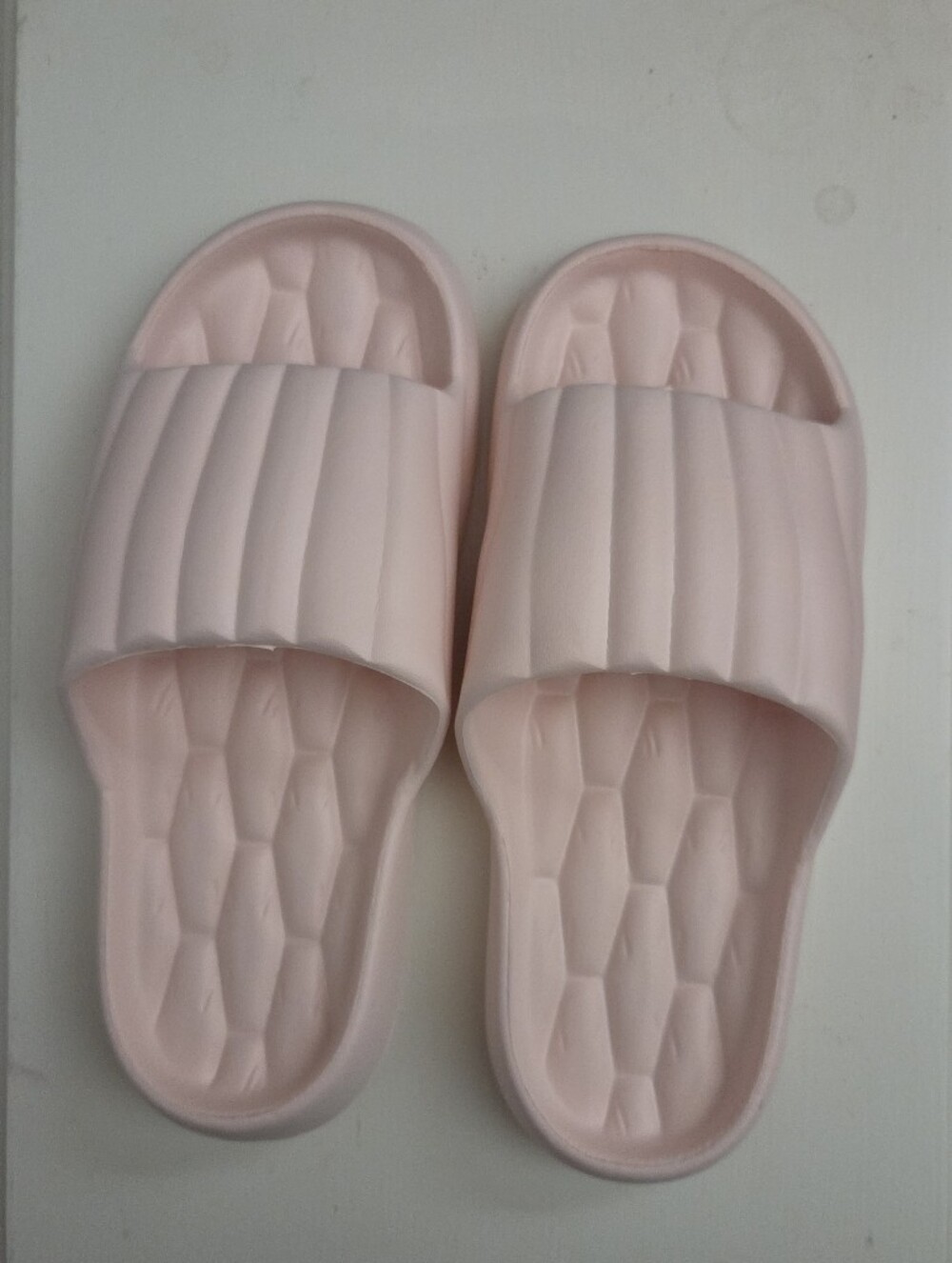 New Eva (7.5-8)Women's Slide Non Slip Bathroom Sandals - Pink Comfort Slippers
